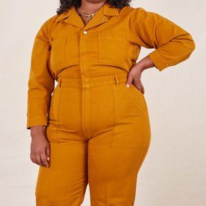 Everyday Jumpsuit Big Bud Press 2XL Spicy Mustard Work Cotton Twill